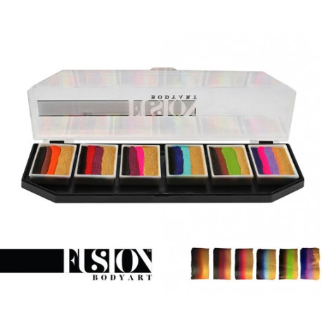 Fusion Body Art - Spectrum Special FX Palette by Natalee Davies Gold Range Collection