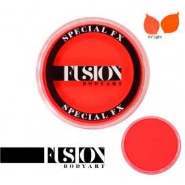 FUSION BODY ART- UV NEON ORANGE 32G