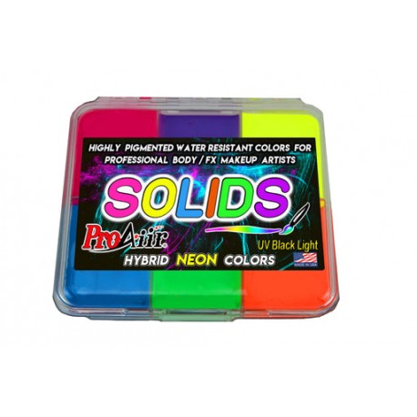 Paleta ProAiir Colores Neón (Base Alcohol)