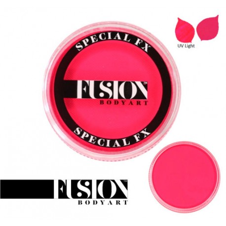 FUSION BODY ART- UV  NEON PINK 32G