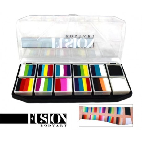 FUSION BODY ART- PALETA| RAINBOW EXPLOSION