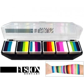 Fusion Body Art - Spectrum Face Painting Palette | Rainbow Burst