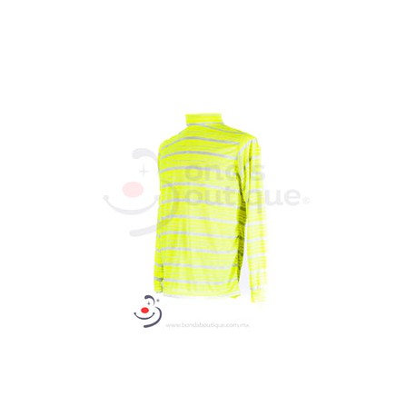 Playera Amarillo Neón/ Gris