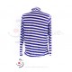 Playera Azul Marino/ Blanco