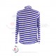 Playera Azul Marino/ Blanco