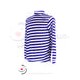 Playera Azul Marino/ Blanco