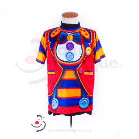 Playera con Pechera Manga Corta