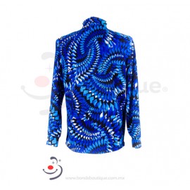 Playera Serpiente Azul