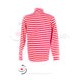 Playera Rojo/ Blanco Rayas Delgadas