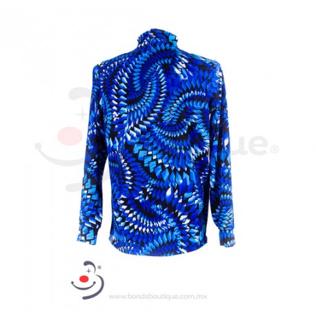 Playera Serpiente Azul