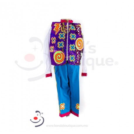 Traje  de payaso Mediano