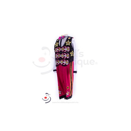 Traje de payaso con camisa Grande
