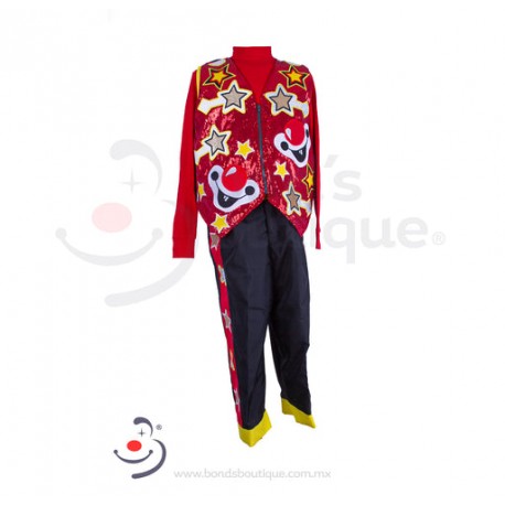 Traje de payaso Mediano