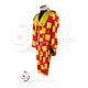 Vestuario Cuadros Amarillo/Rojo