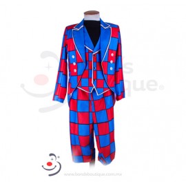 Vestuario Cuadros Azul/Rojo