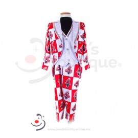 Vestuario de payaso de circo