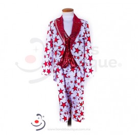 Vestuario Estrellas Rojo