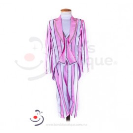 Vestuario Pachuco Rosa Claro con Blanco
