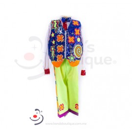 Traje de payaso Mediano