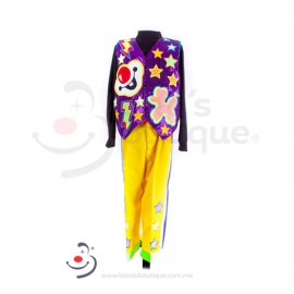 Traje de payaso Mediano